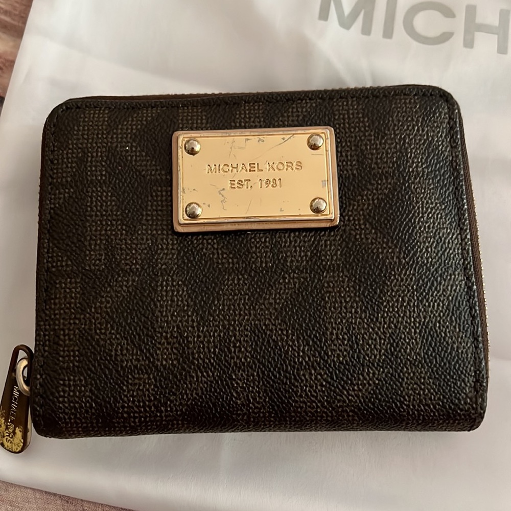 Mk Shoulder Bag & Matching Wallet - image 4